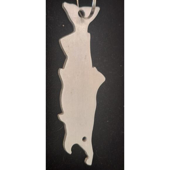 Alaskan King Salmon Fish Bottle Opener Keychain – Made in USA Souvenir - Picture 4 of 4